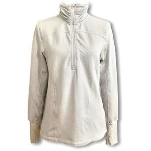 Mondetta Purple High Collar Cinch Neck Half Zip Pullover Jacket